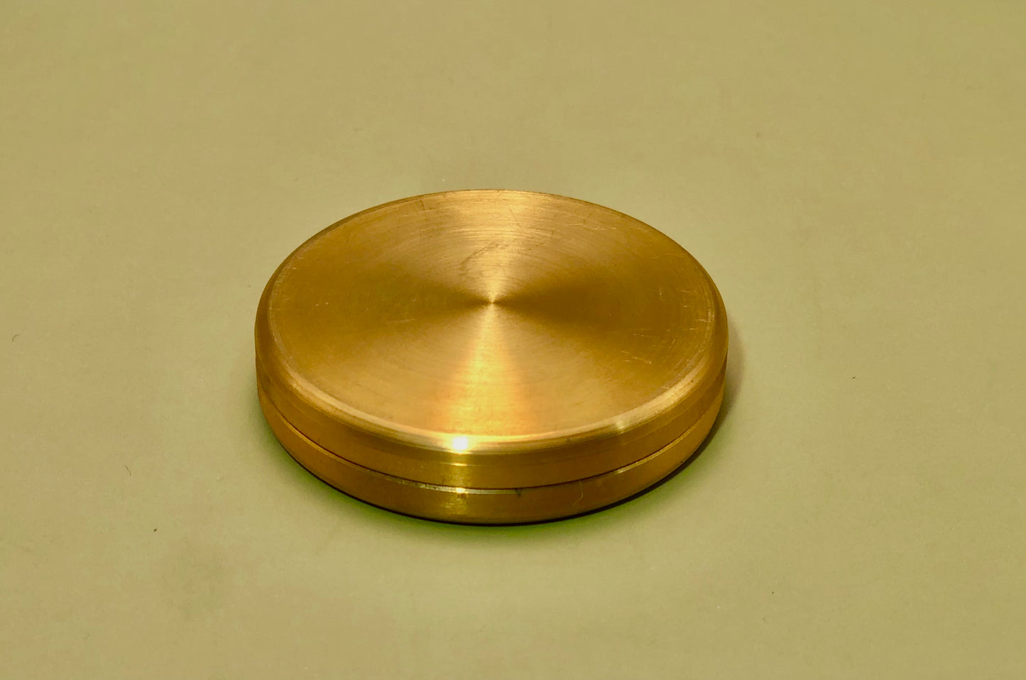 Brass Haptic Coin - Blank